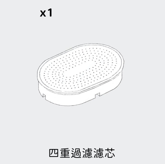 ALNPET 飲水機耗材｜四重過濾濾芯
