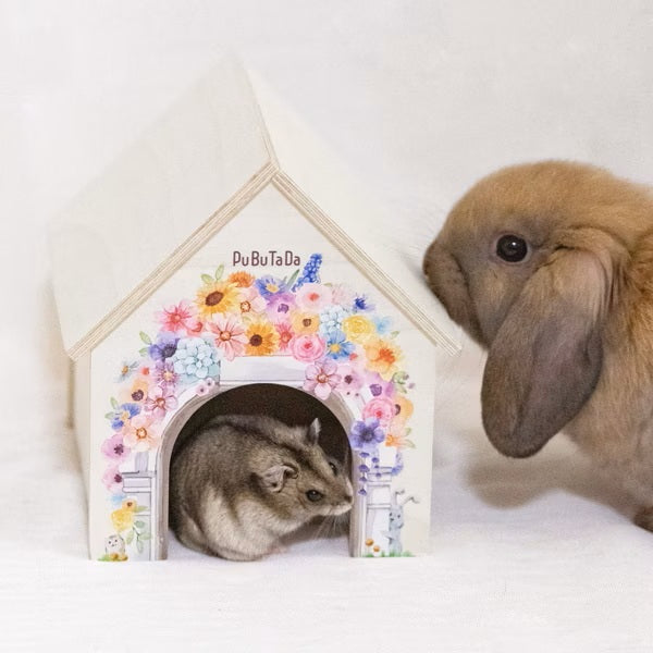 【噗噗噠噠】｜浪漫滿屋 小動物用小木屋