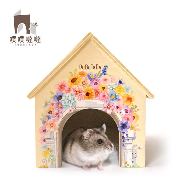 【噗噗噠噠】｜浪漫滿屋 小動物用小木屋