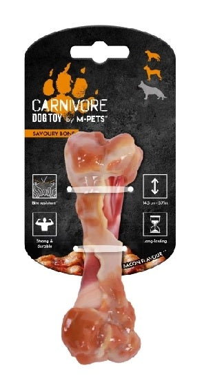 【M-PETS】CARNIVORE犬用培根風味骨頭