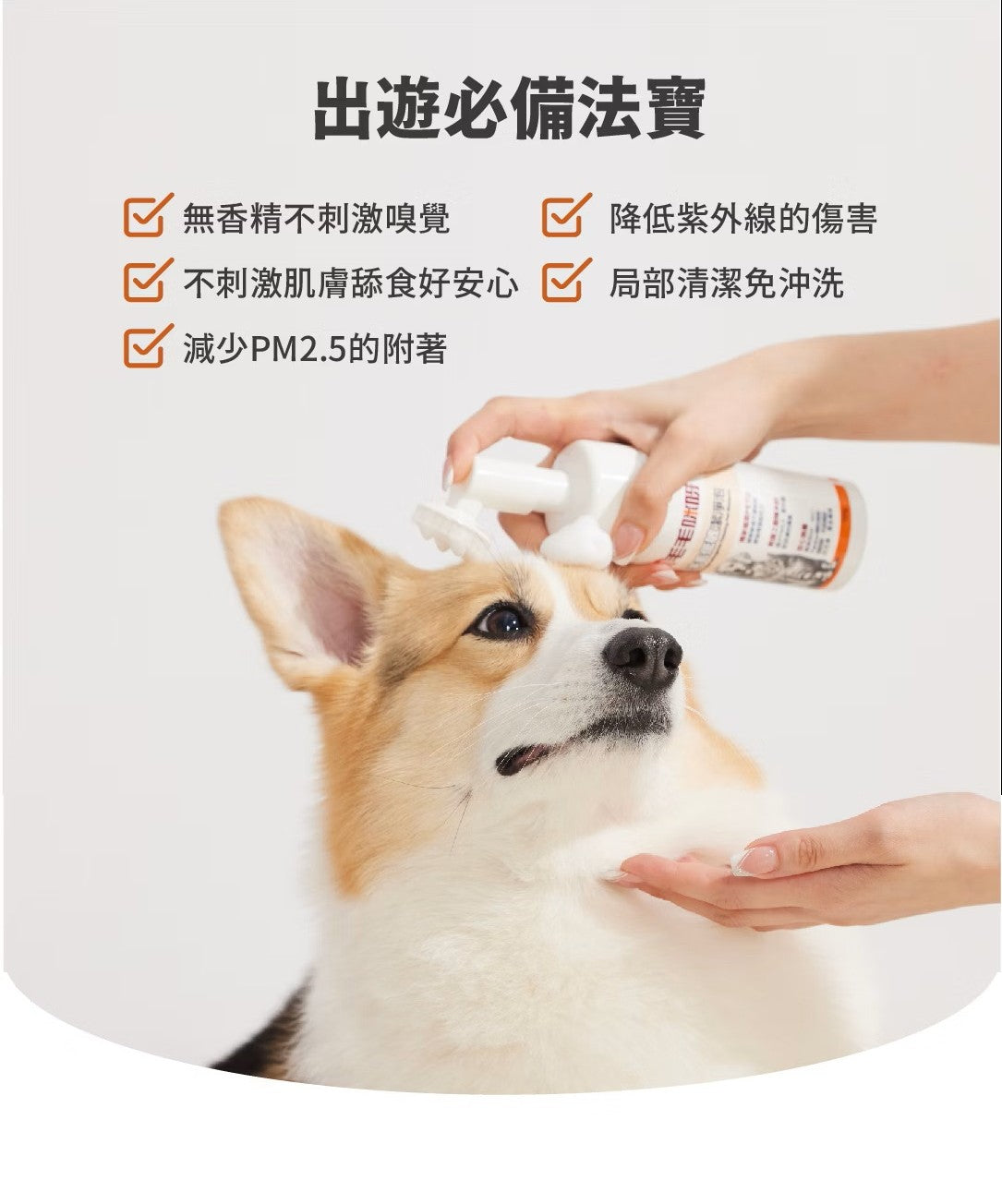 【毛毛咪呀】乾洗毛低敏潔淨泡150g