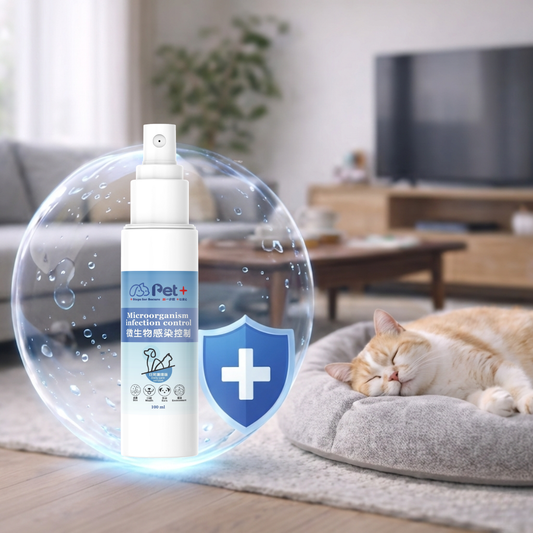 【Pet+】微生物感染控制噴霧 (隨身版100ml,濃度50ppm)