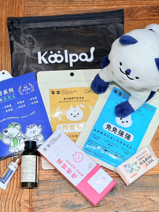 【貓貓旅行必備組】鮮食餐包、犬貓零食、犬貓外出洗劑、犬貓益生菌、寵物用濕紙巾、犬貓傷口修護凝膠